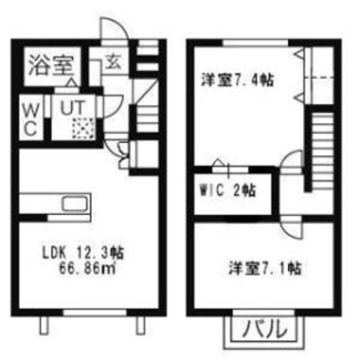 【間取り】 | パークサイドヒルズ