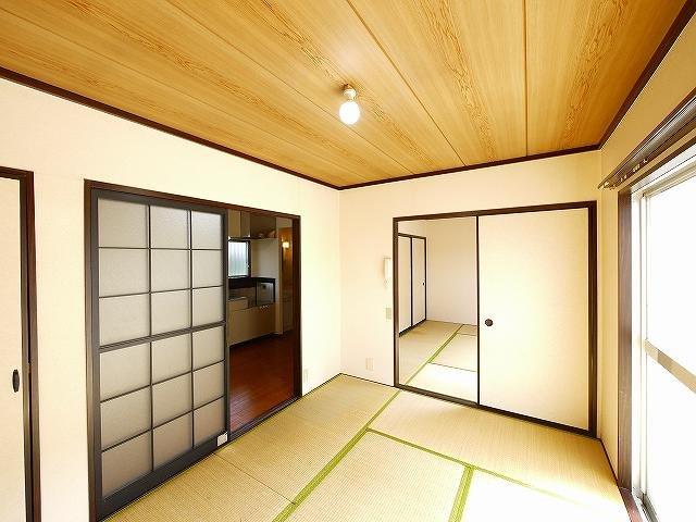 コーポｎａｍｏ　Ａ棟の和室|和室です