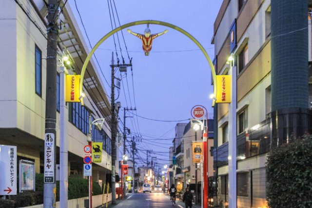 さくら荘の周辺|ウルトラマン商店街