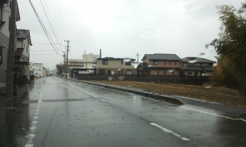 ４９７７８　美濃市生櫛土地　の前面道路含む現地写真