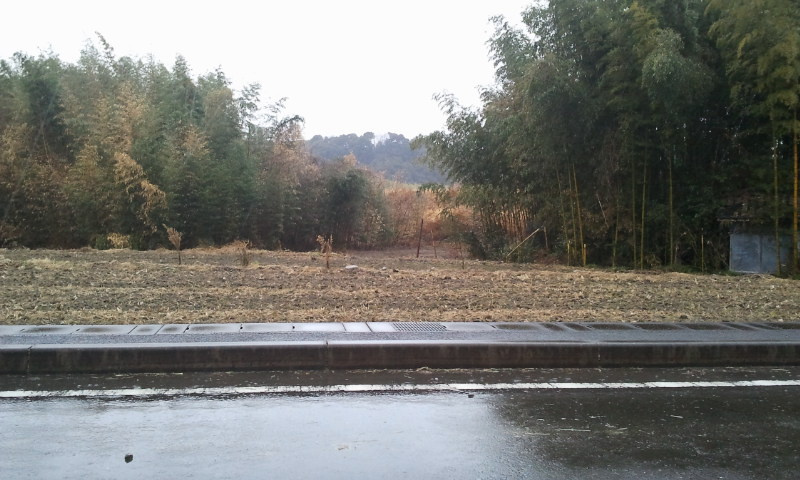 ４９７７８　美濃市生櫛土地　の前面道路含む現地写真