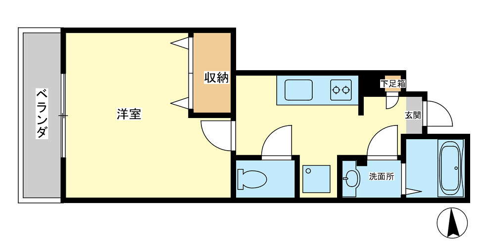 EastRoad手柄の間取り