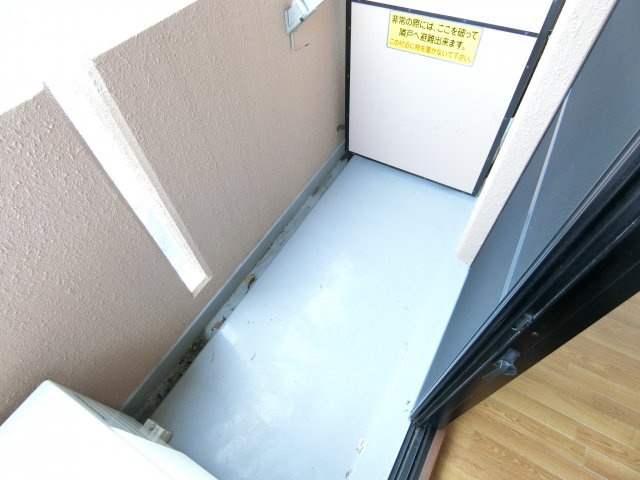 アヴァンセ21のバルコニー