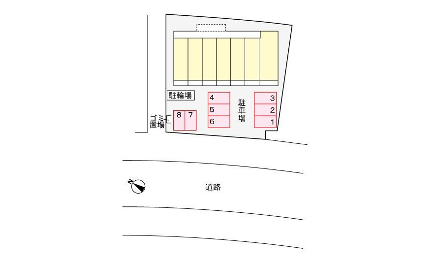 ルクールの区画図
