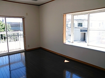 【洋室】 | つくば市二の宮　テラスハウス | 広々とした洋室です