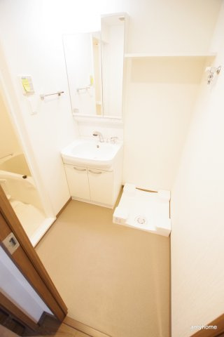 ワールドアイ江坂アルバ　仲介手数料無料の洗面所