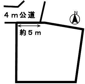 ４４５１７　揖斐郡大野町野土地の区画図