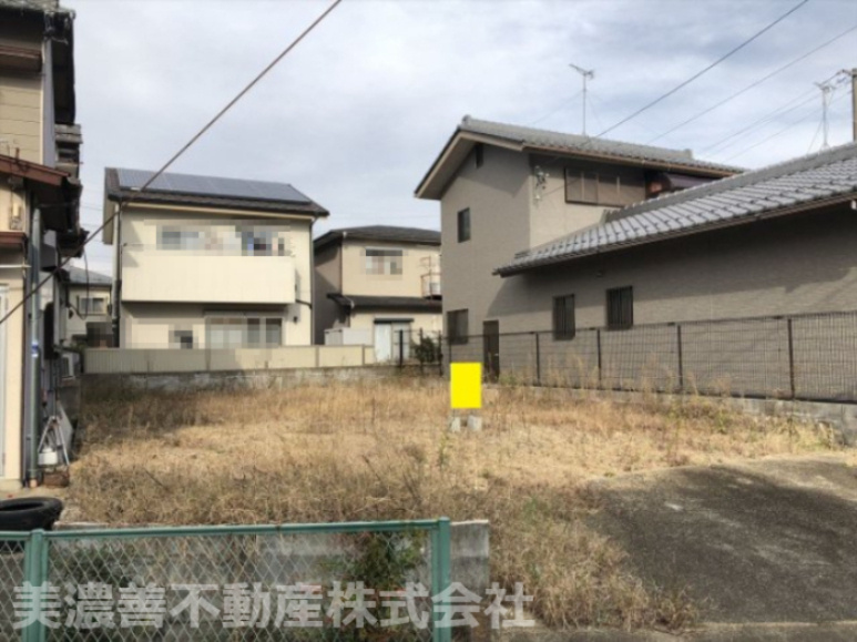 ４８４８０　岐阜市粟野西１丁目土地の外観