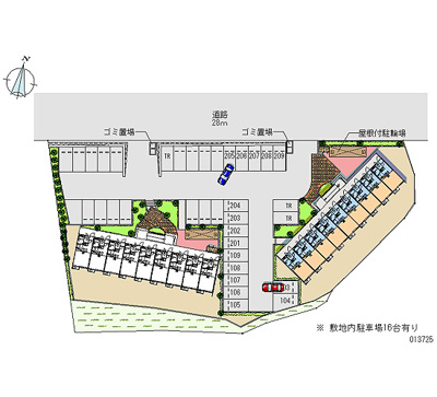 【駐車場】 | 立花寺Ⅱ