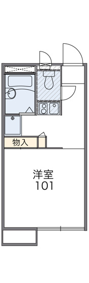 【間取り】 | 立花寺Ⅱ