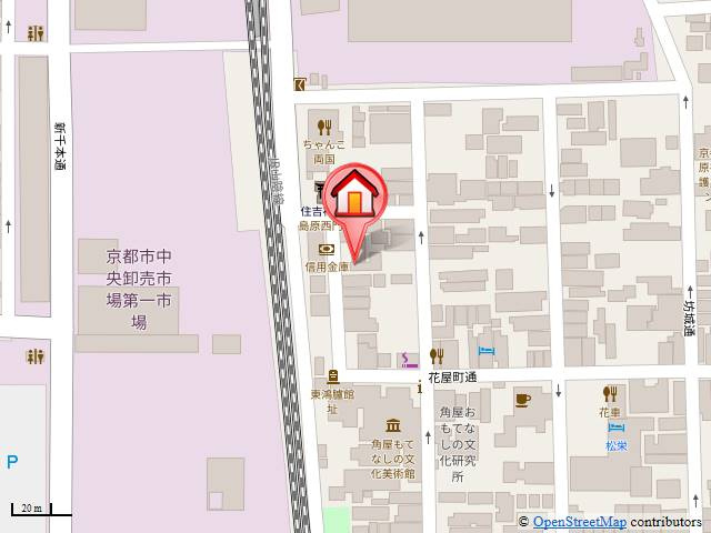 アンクル島原の地図