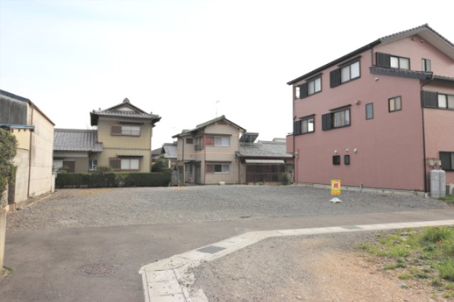 ４６５５２　岐阜市曽我屋土地の前面道路含む現地写真