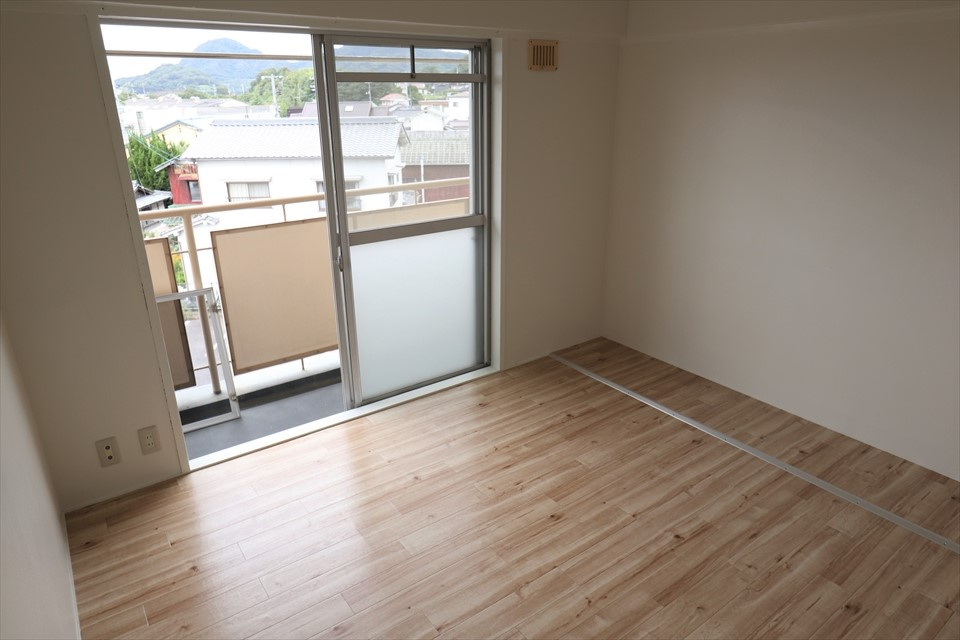 ビレッジハウス大乗2号棟の寝室