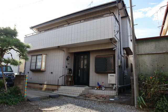 花見川区花島町　中古戸建　注文建築　の外観