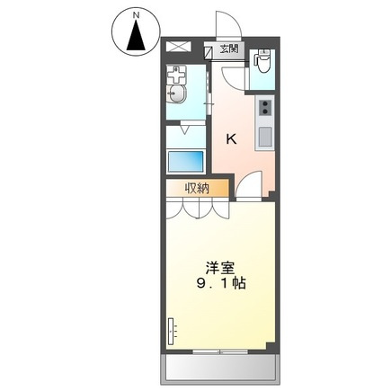 萌Ⅱの間取り