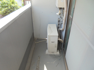 【バルコニー】 | 千里山ビレッヂ | 室外洗濯機置場有★