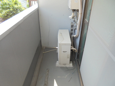 【バルコニー】 | 千里山ビレッヂ | 室外洗濯機置場有★