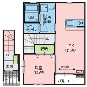 ソラールの間取り
