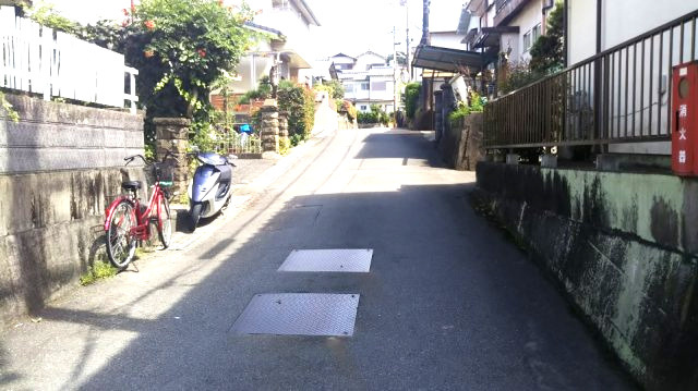 紀の川市貴志川町国主・土地・56558の前面道路含む現地写真