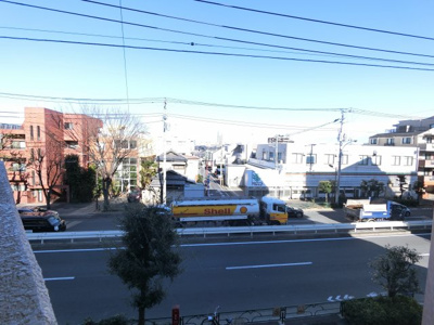 【展望】 | クレードル北千束 | 6階建て3階部分バルコニーからの眺望です。