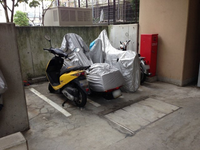 【その他共用部分】 | サンクタス高津 | バイク置場