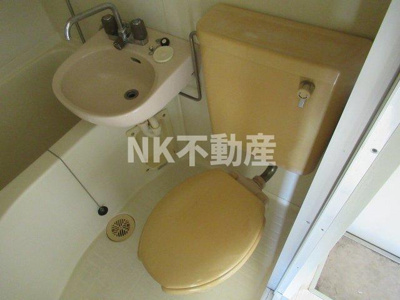 【トイレ】 | フォーレスト1（東花園賃貸） | トイレです