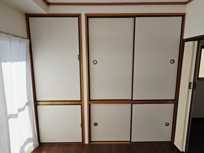 【収納】 | 菅長ビル | 菅長ビル　洋室６帖にある約１間半分の広々収納スペース