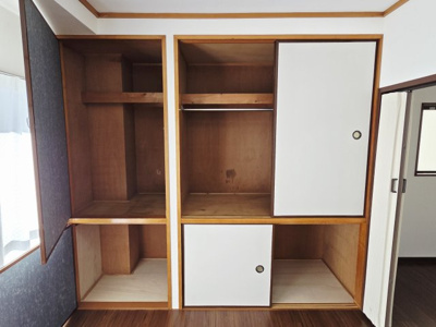 【収納】 | 菅長ビル | 菅長ビル　洋室６帖にある約１間半分の広々収納スペース