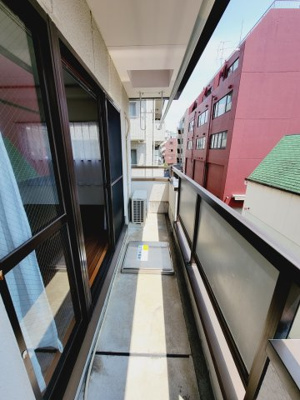 【バルコニー】 | 菅長ビル | 菅長ビル　ベランダは南東向きです