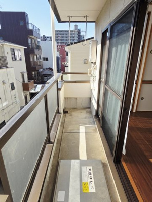 【設備】 | 菅長ビル | 菅長ビル　洗濯機置き場はベランダにあり、そのまま干せます！