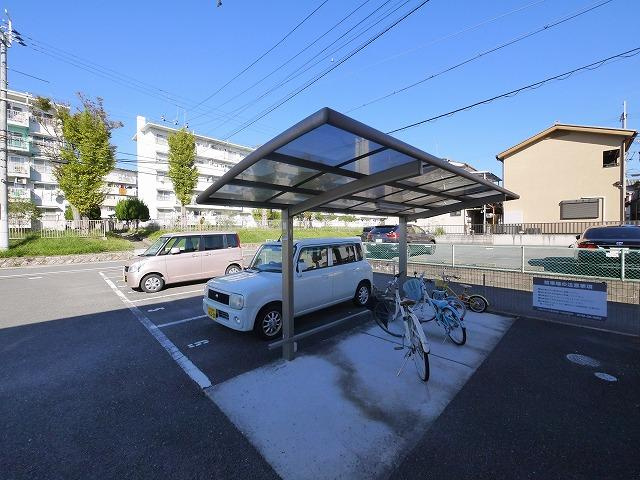 リーベンハイム桂木のその他共用部分|駐輪場です