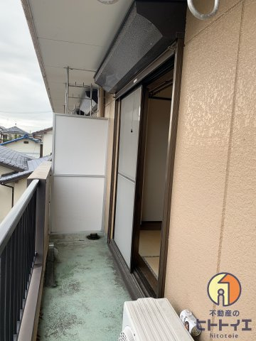 シブヤハイツのバルコニー