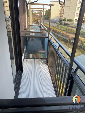 メゾネット小枝のバルコニー|バルコニー付きです