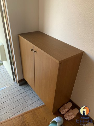 メゾネット小枝の収納|玄関専用の収納です