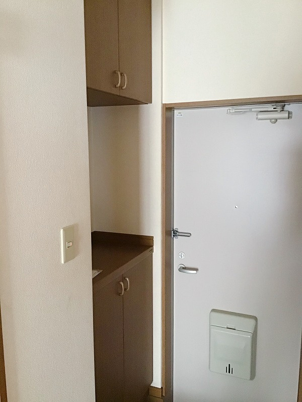 市川大野壱番館の玄関|シューズBOXあり