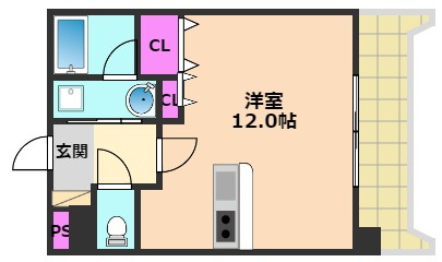 【間取り】 | アルシェ高槻