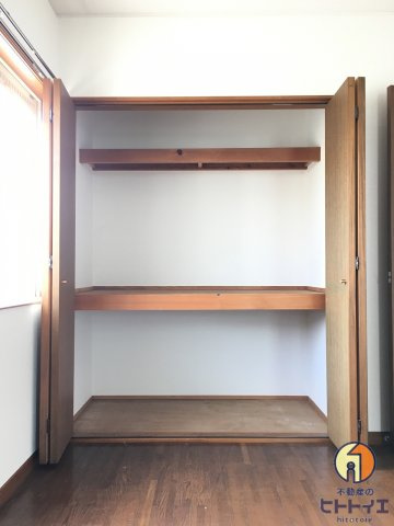 リバーサイドハイツBの収納|大きなスペースがあり、収納には困りません