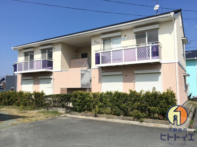 リバーサイドハイツBの外観|物件の外観です