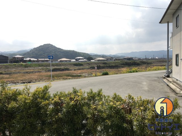 リバーサイドハイツBの展望|眺望です