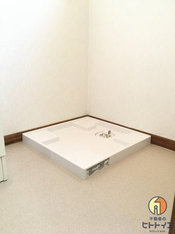 リバーサイドハイツBの設備|室内洗濯機置き場です
