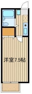 【間取り】 | コーポアイビーⅡ