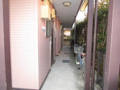 【その他共用部分】 | グリーンハイツ | 1F共用廊下です