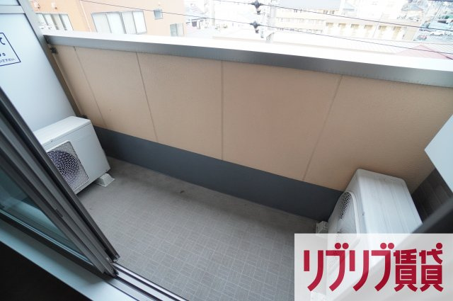プラチナレジデンスのバルコニー