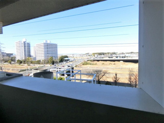 【展望】 | バルコニーからの眺望です♪6階にあるので人目が気にならないのが嬉しいですよね☆