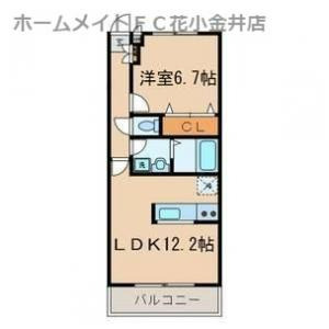 【間取り】 | パーシモン芝久保