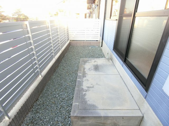 ガーデニアⅡのバルコニー