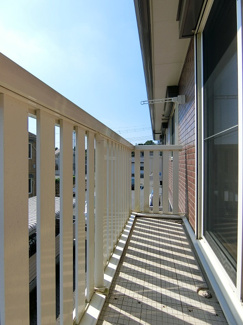 【バルコニー】 | サングリーン　C | バルコニー付きです