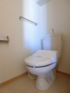 【トイレ】 | サングリーン　C | 落ち着いたトイレです