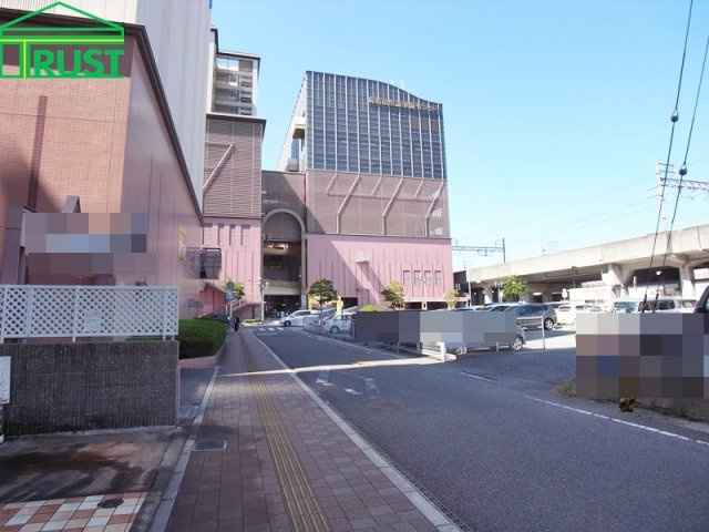 プレステージ明石駅前パラッツオの展望|北側出入り口からはアスピアさん迄は1直線です。