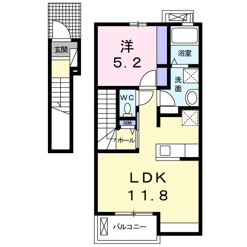 エアリーヒル原町の間取り